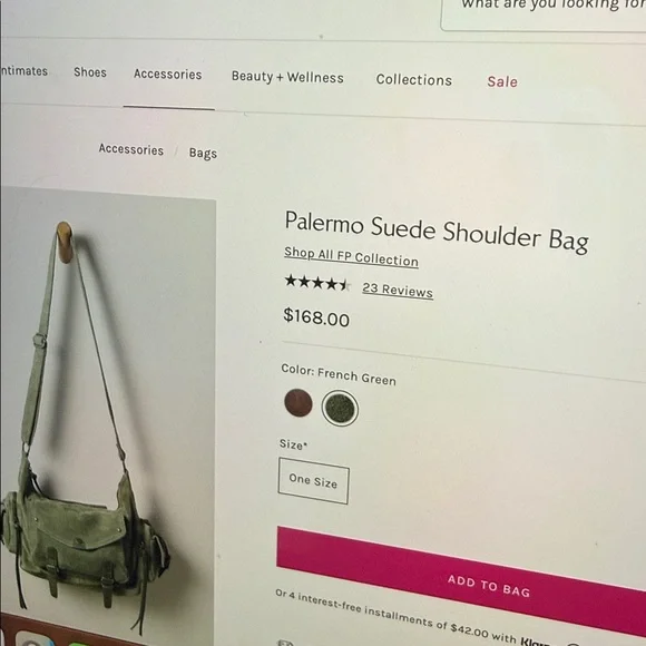 Free People Suede Shoulder Bag - Picture 14 of 17